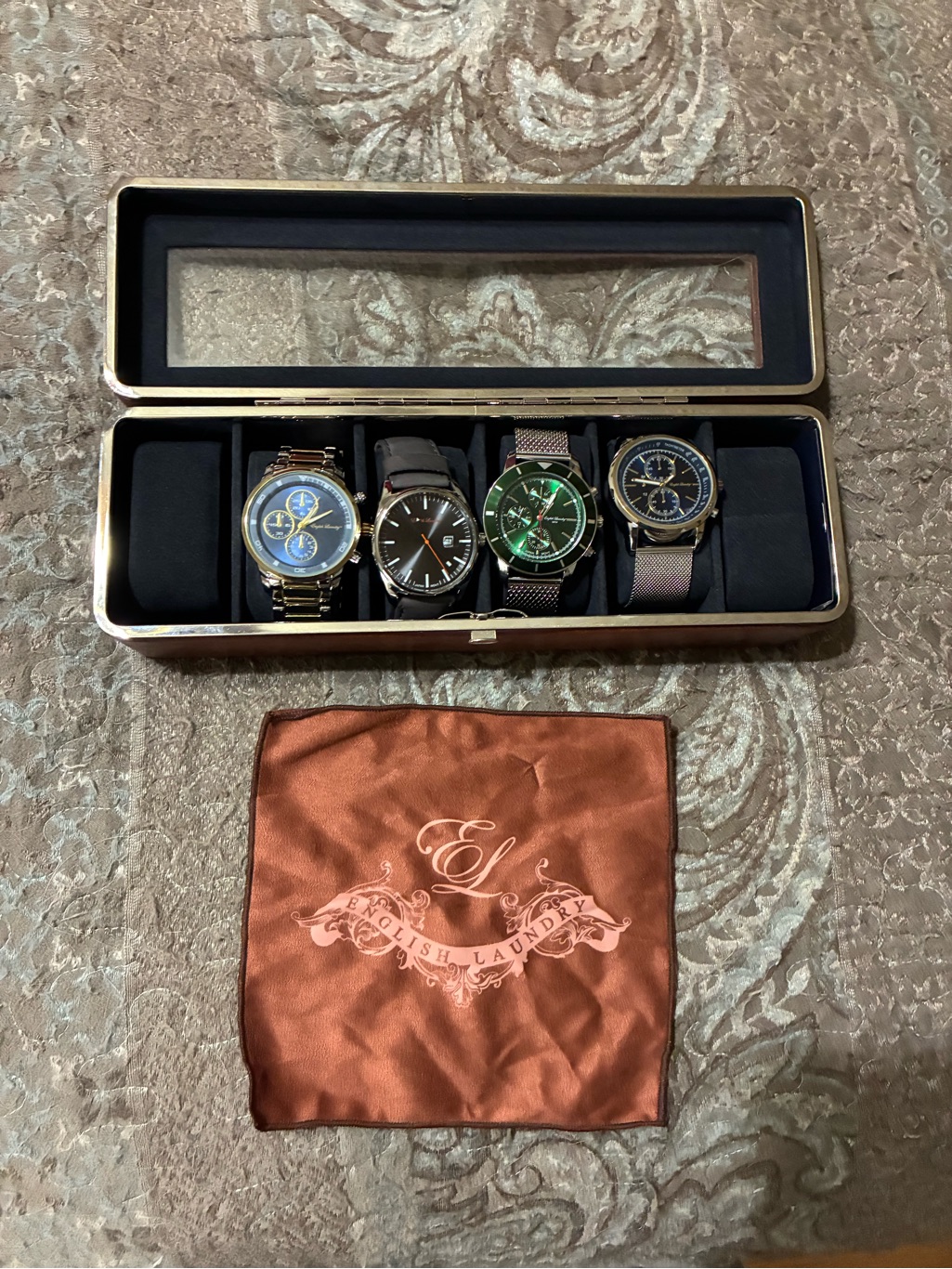 English Laundry Watch Set  4 Watches With Box
